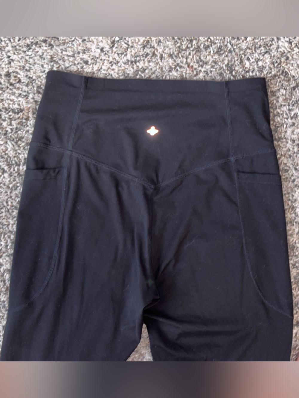 HALARA Black High-Waist Flare Leggings - Picture 6 of 10
